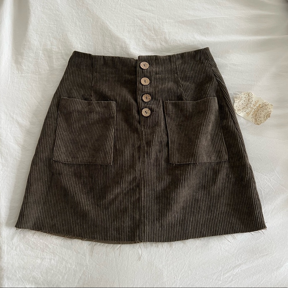 Altar’d State Corduroy Skirt